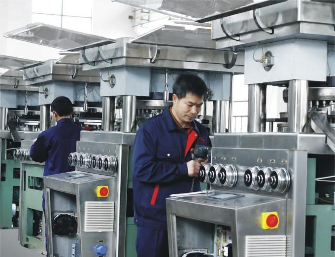 Fully Automatic Lubrication High Speed Tablet Press Machine With Force Feeding System
