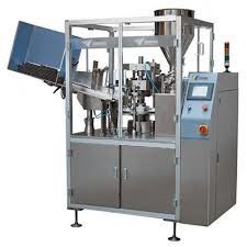 China Cosmetic Industry Tube Filling Sealing Machine For 210mm Tube Length NF-80A supplier