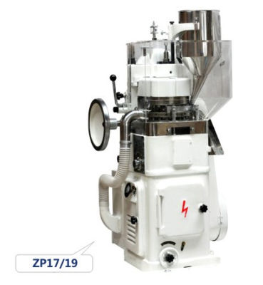 China 10r/Min Turret 60KN PLC Automatic Lab Rotary Tablet Press Machine supplier