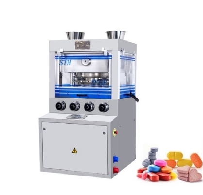China Customization Double Outlet Rotary Tablet Compression Machine supplier
