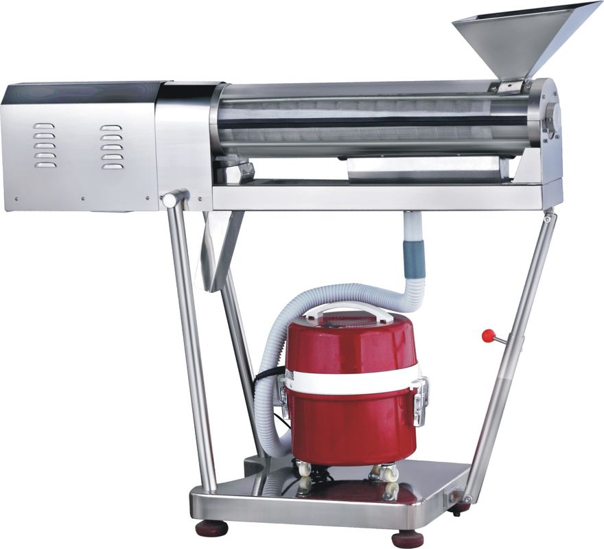 Automatic Capsule Tablet Polishing Machine With Stainless Steel Screen