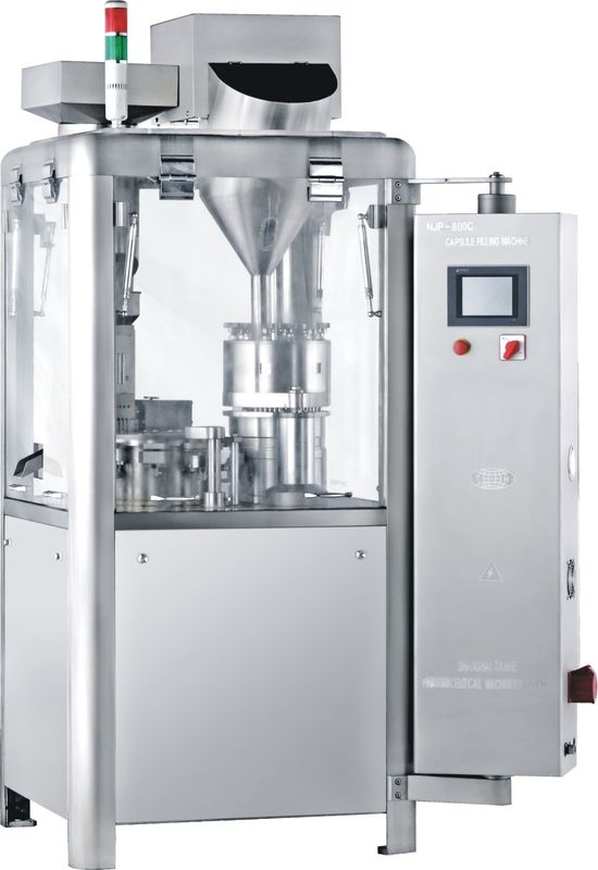 6.6Kw Total Power Size 0 Capsule Gel Cap Filling Machine Multiple