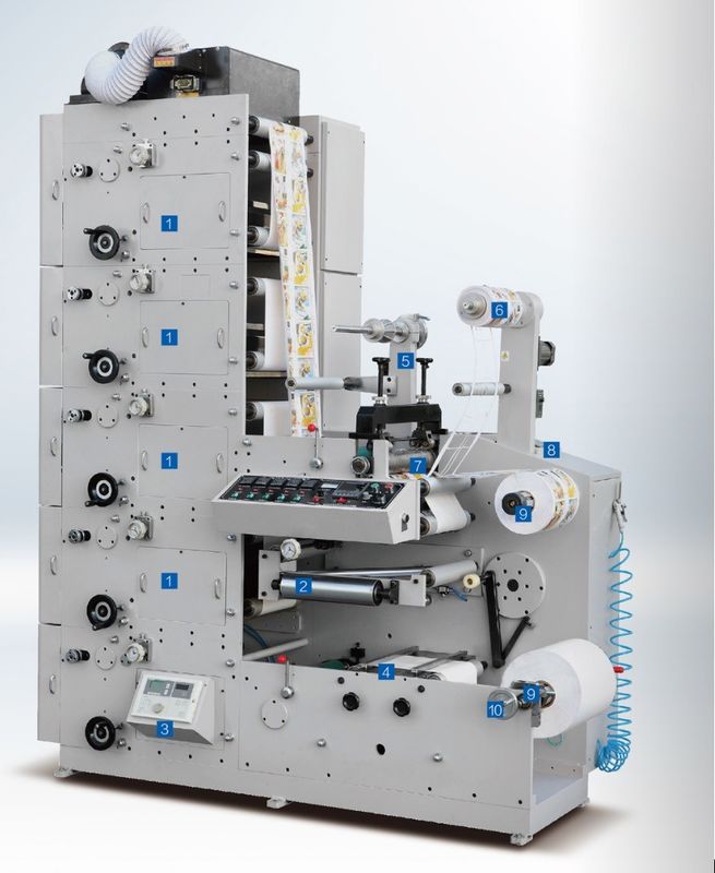 Heavy Duty Pharmaceutical Auxiliary Equipment Five Color Flexo Label