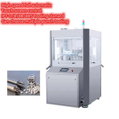 China High Speed Force Feeder Automatic Tablet Press Machine Touch Screen Control supplier