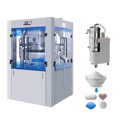 China Round Oval Shape B Tooling High Speed Tablet Press Machine Full Closed supplier