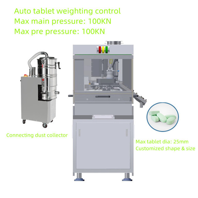 China 370 Series Rotary Tablet Press Machine Automatic Weighing Motor 11KW supplier
