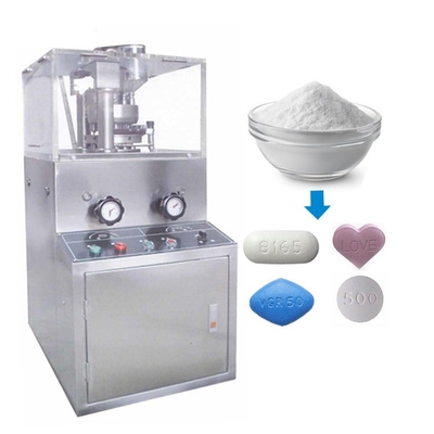 China Small Capacity ZP9 Pharmaceutical Automatic Tablet Press Machine  Food Candy Milk supplier