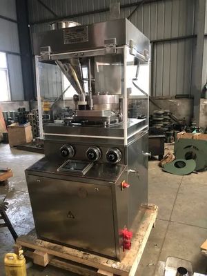 China 50 Stations High Capacity Rotary Tablet Press with 195000 PCS/H Output and 24h Online Support supplier