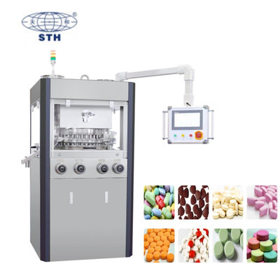 China TIANHE 25mm Tablet Automatic Rotary Tablet Press Machine with 100kN Pressure supplier