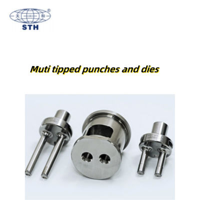 China Multi Tipped High Capacity Chrome Coated Punch and Die for Pharmaceutical Tablet Press Tooling supplier