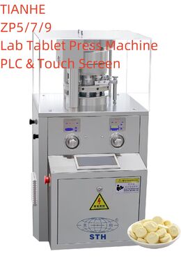 China TIANHE 5/7/9 Touch Screen Control Various Chewable Lab Tablet Press Machine supplier