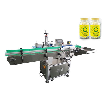 China TIANHE Self Adhesive Sticker Wine Round Bottle Automatic Labeling Machine supplier