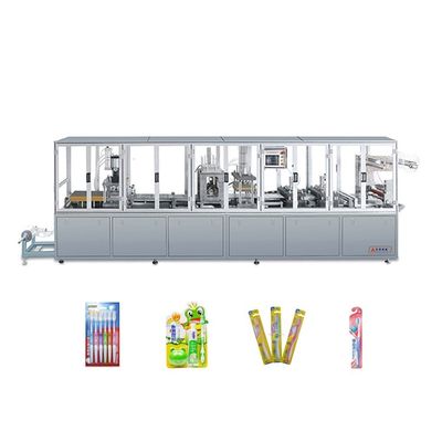 China Thermal Blister Manual Paper Card Packaging Machine For Toothbrush Lipstick supplier