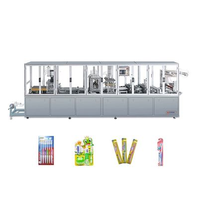 China TIANHE Thermal Blister Manual Paper Card Packaging Machine For Toothbrush Lipstick supplier