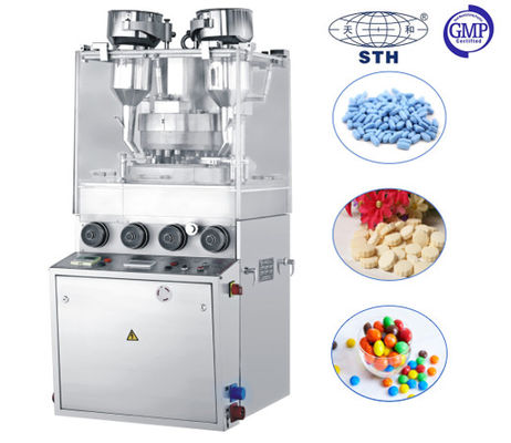 China Lab Double Layer Rotary Tablet Pill Press Machine supplier