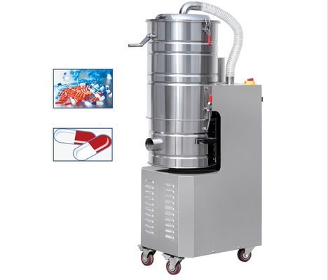 China TIANHE Pharmaceutical Stainless Steel Silent Vacuum Cleaner 20L supplier