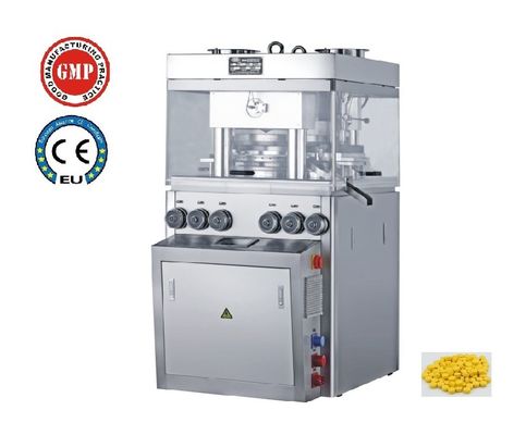 China Automatic Oil Proof Rotary Press Tablet Machine For Chemistry supplier