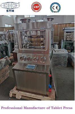 China Touch Screen Tablets Rotary Compression Machine With Force Feeding supplier