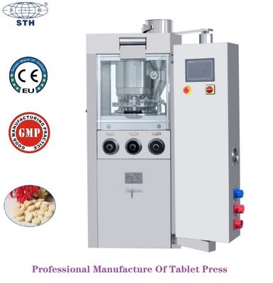China 80KN Effervescent Tablet Rotary Pill Press PLC Touch Screen Control supplier