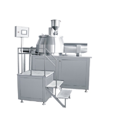 China High Speed Wet Granulation Machine PLC Control With Conical Column supplier