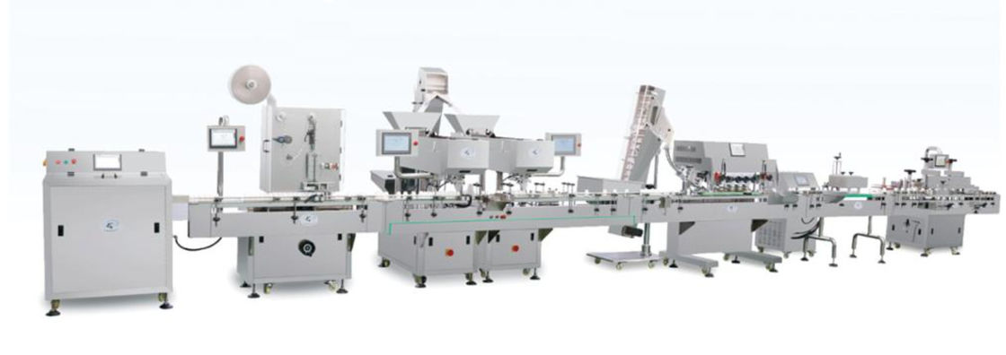 TIANHE Fully Automatic Tablet Counting And Filling Machine / Capsule ...