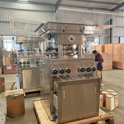 TIANHE 35 Stations D / B Tooling Rotary Tablet Press Machine With Force Feeder supplier