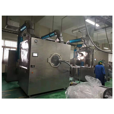 TIANHE Full Automatic Sugar / Chocolate Film Coating Machine With Sparying Gun supplier