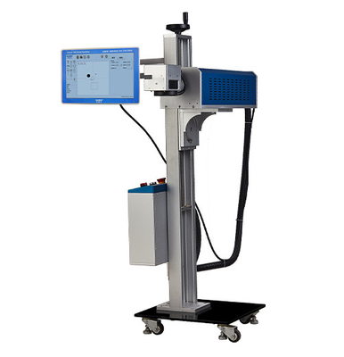TIANHE 30W CO2 Fly Laser Marking Machine, Laser Coding Machine For Bottle Jar Tank supplier