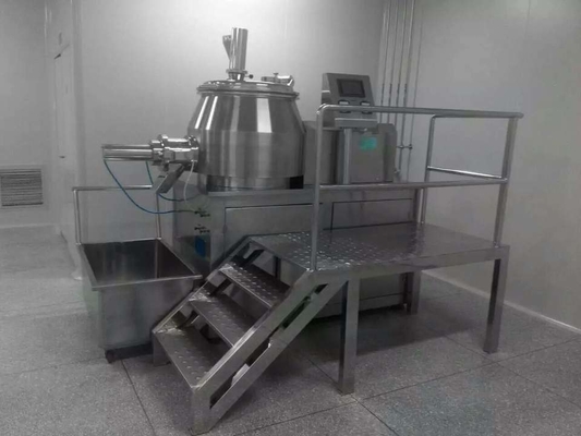 TIANHE Food Pharmaceutical Powder Automatic High Speed Wet Mixing Granulator supplier