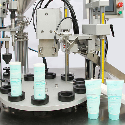 TIANHE Semi Automatic Shampoo Plastic Tube Filling Sealing Machine Speed 30 Tubes/min supplier