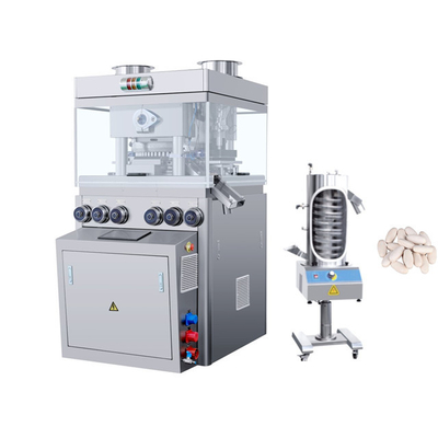 TIANHE Auto Force Feeding 37 Stations High Speed Tablet Press Touch Screen FDA supplier