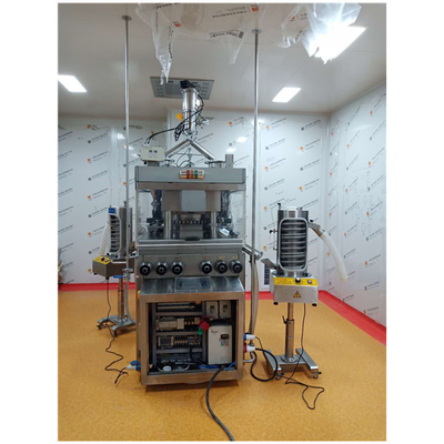 TIANHE Auto Force Feeding 37 Stations High Speed Tablet Press Touch Screen FDA supplier