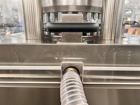 TIANHE Effervescent Tablet Force Feeder Tablet Compression Machine Touch Screen Single Side supplier