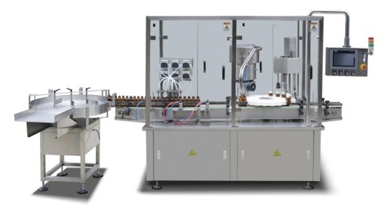 TIANHE Automatic 100ml Bottle Liquid Filling Capping Machine For Pharmaceutical Packaging supplier