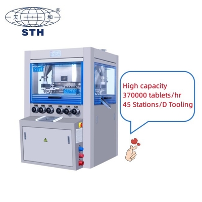 TIANHE High Speed Herbal Pharmaceutical Tablet Compression Machine Speed 60rpm/min supplier