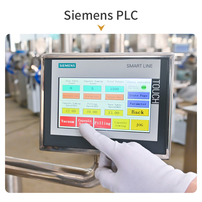 Semi-Automatic Capsule Filling Machine 28000 PCS/H for Hard Gelatin Capsules supplier