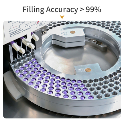 Semi-Automatic Capsule Filling Machine 28000 PCS/H for Hard Gelatin Capsules supplier