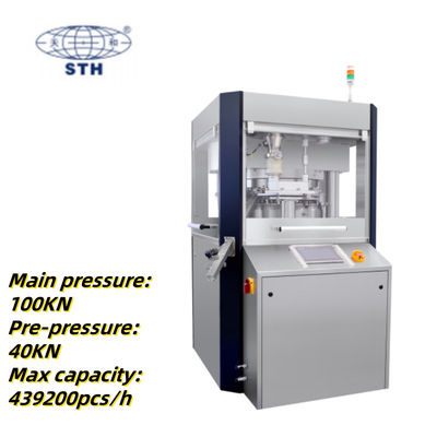GMP 21 CFR Part 11 High Speed Tablet Press with 61 Stations and 439200 PCS/H Capacity for Pharmaceutical Industry supplier