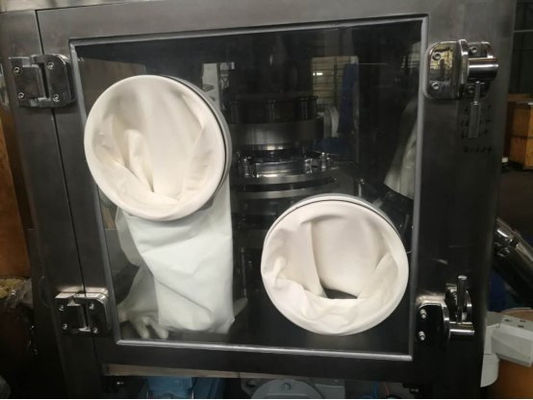 21 CFR Electronic Record Fully Enclosed Rotary Tablet Press Machine with Touch Screen and 36000 PCS/H Capacity OEB5 Level supplier