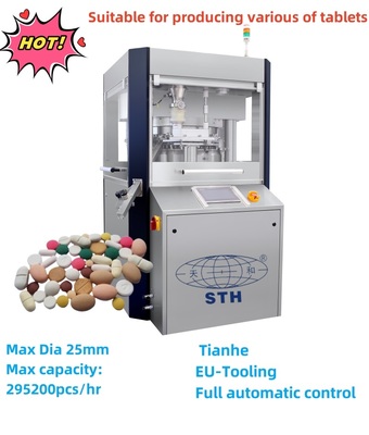 TIANHE Pharmacy Medicine EU tooling High Speed Tablet Press Full automatic control supplier