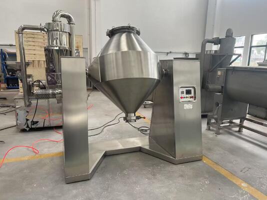 Pharmcy Food Grade 300L Double Cone Mixer For Pharmaceutical Processing Equipment supplier