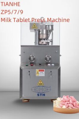 TIANHE Touch Screen Control GMP Design Stainless Steel Lab Tablet Press Machine for Pharmaceutical and Chemical Industries supplier