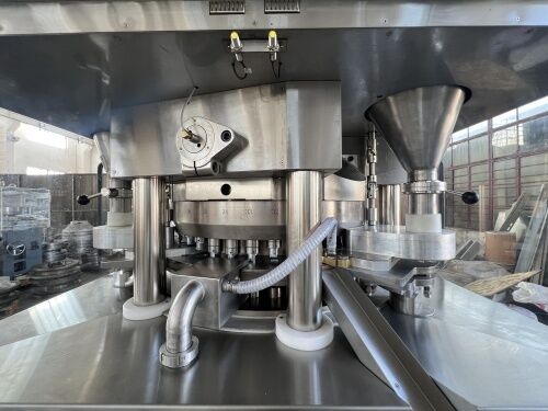 TIANHE ZPW800 37 Stations Rotary Tablet Press Machine with 200KN Max Main Pressure and 33300 pcs/h Capacity supplier