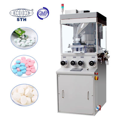 90r/Min Turret SS Foodstuff High Speed Rotary Tablet Press Machine supplier