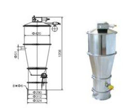 TIANHE 0.6Mpa 1440L/Min SS Pneumatic Vacuum Conveyor 3000kg/H supplier