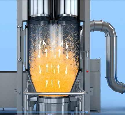 TIANHE GFG300 Batch Type Fluid Bed Dryer For Pharmaceutical Processing Machine supplier