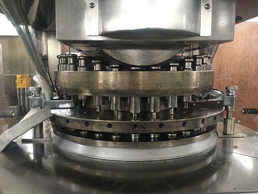 TIANHE 20mm Salt Powder Rotary Tablet Press Machine For Chemical Industry supplier