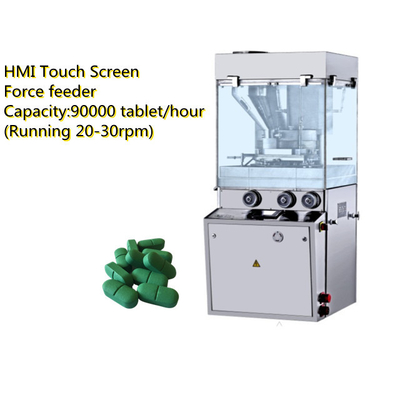 TIANHE Oval Shape 19mm Tablet Pressing Machine B Tooling Force Feeder supplier
