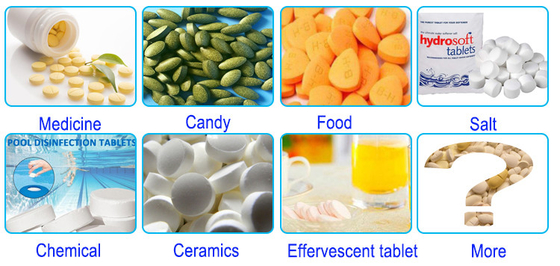 TIANHE Powder Automatic High speed Tablet Press Machine with Adjustable hand wheel supplier